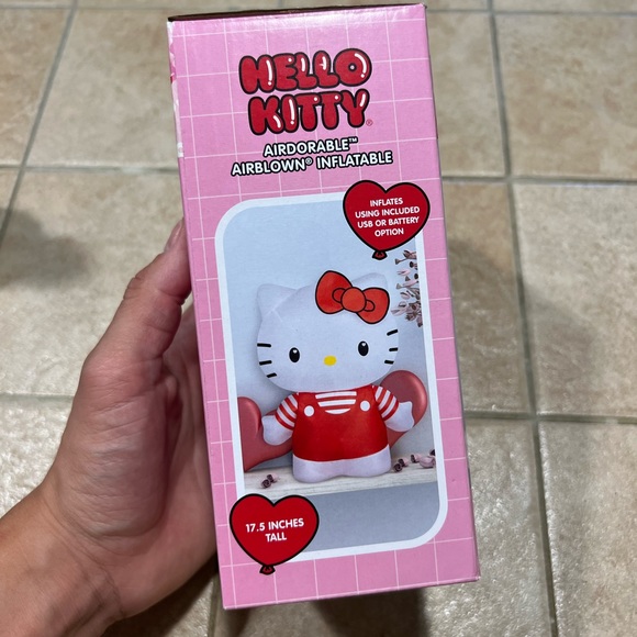 Hello Kitty Valentines Holiday Inflatable 17.5 inches - Picture 3 of 5